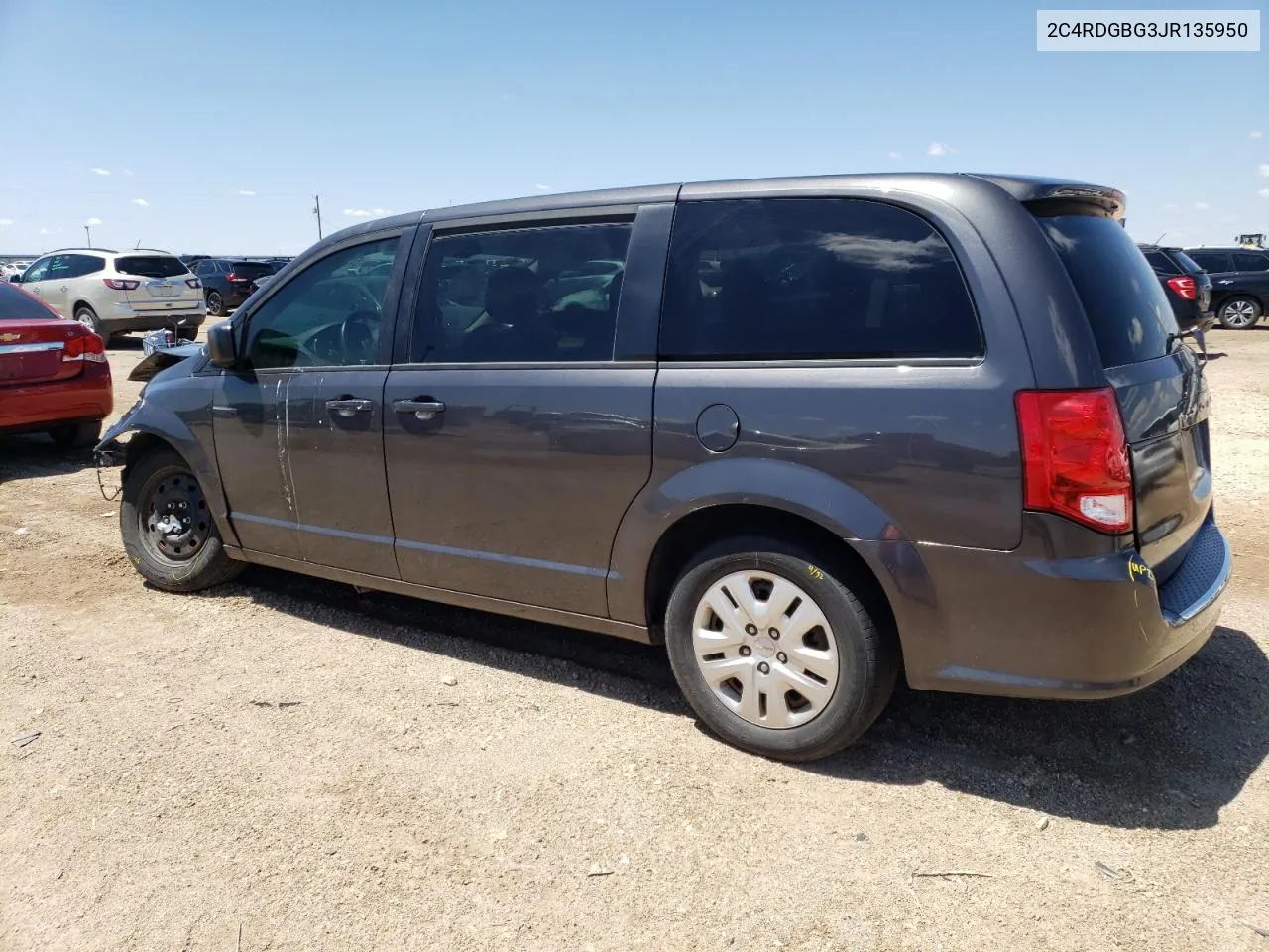 2C4RDGBG3JR135950 2018 Dodge Grand Caravan Se