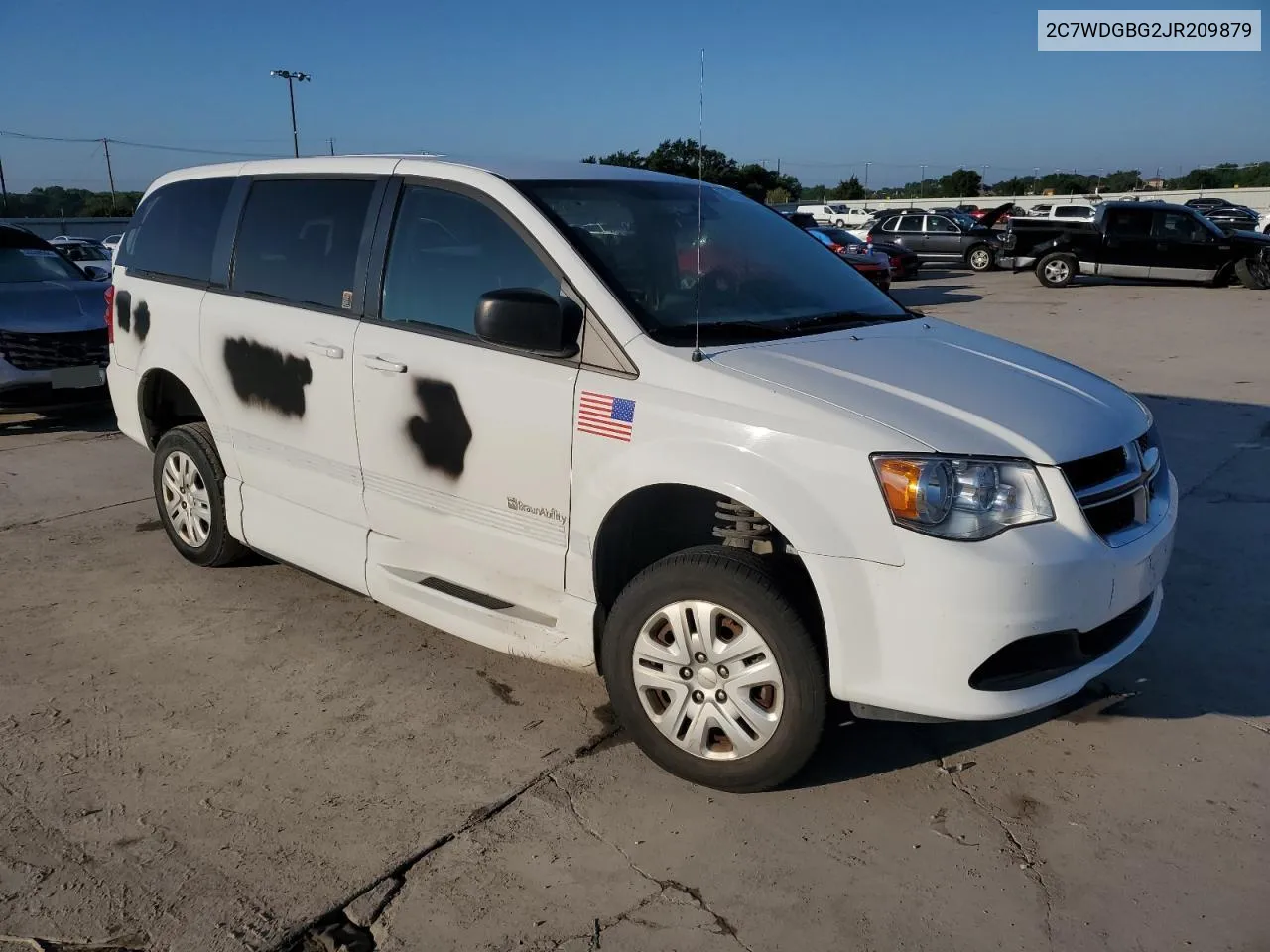 2C7WDGBG2JR209879 2018 Dodge Grand Caravan Se