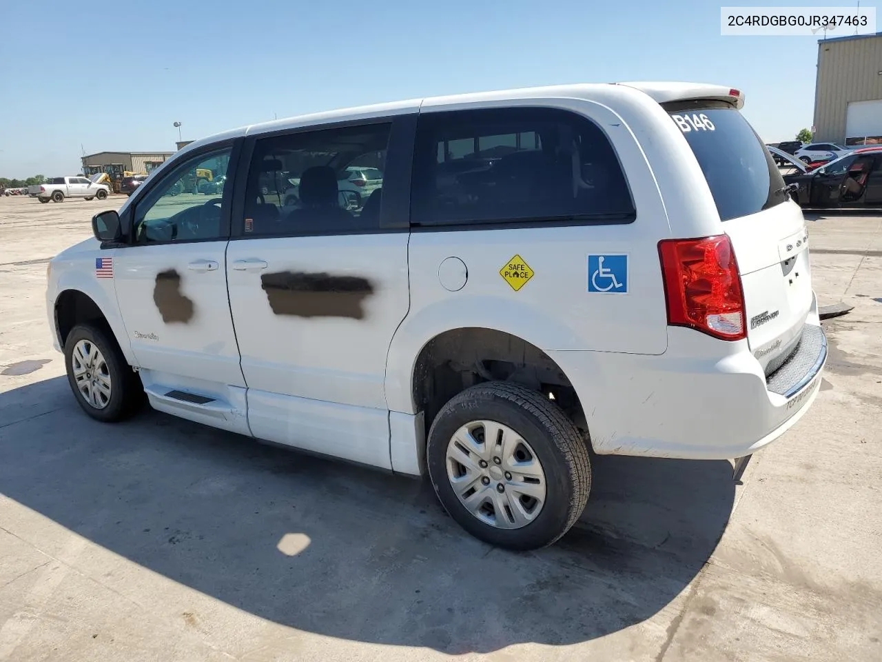 2C4RDGBG0JR347463 2018 Dodge Grand Caravan Se