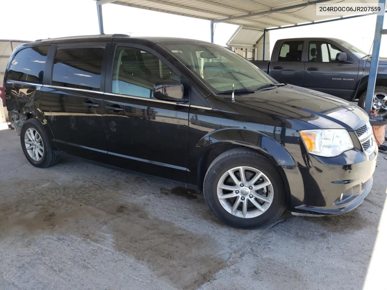 2018 Dodge Grand Caravan Sxt VIN: 2C4RDGCG6JR207559 Lot: 55038474