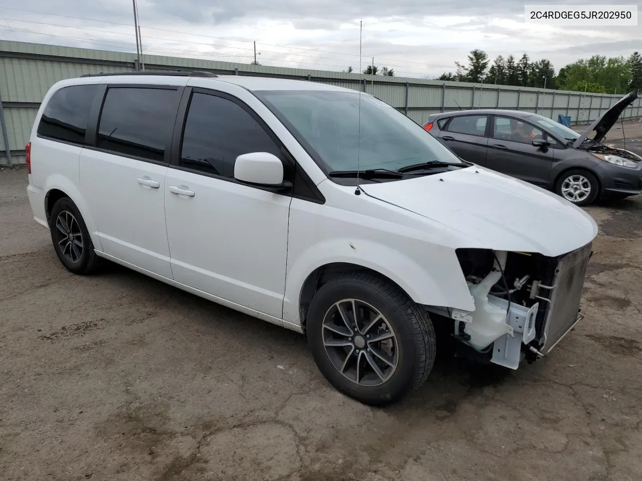 2C4RDGEG5JR202950 2018 Dodge Grand Caravan Gt