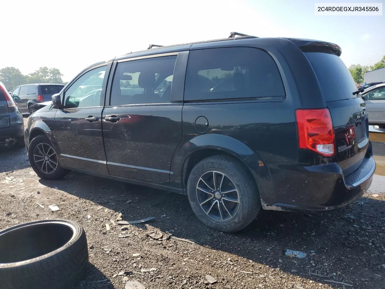 2018 Dodge Grand Caravan Gt VIN: 2C4RDGEGXJR345506 Lot: 55174414