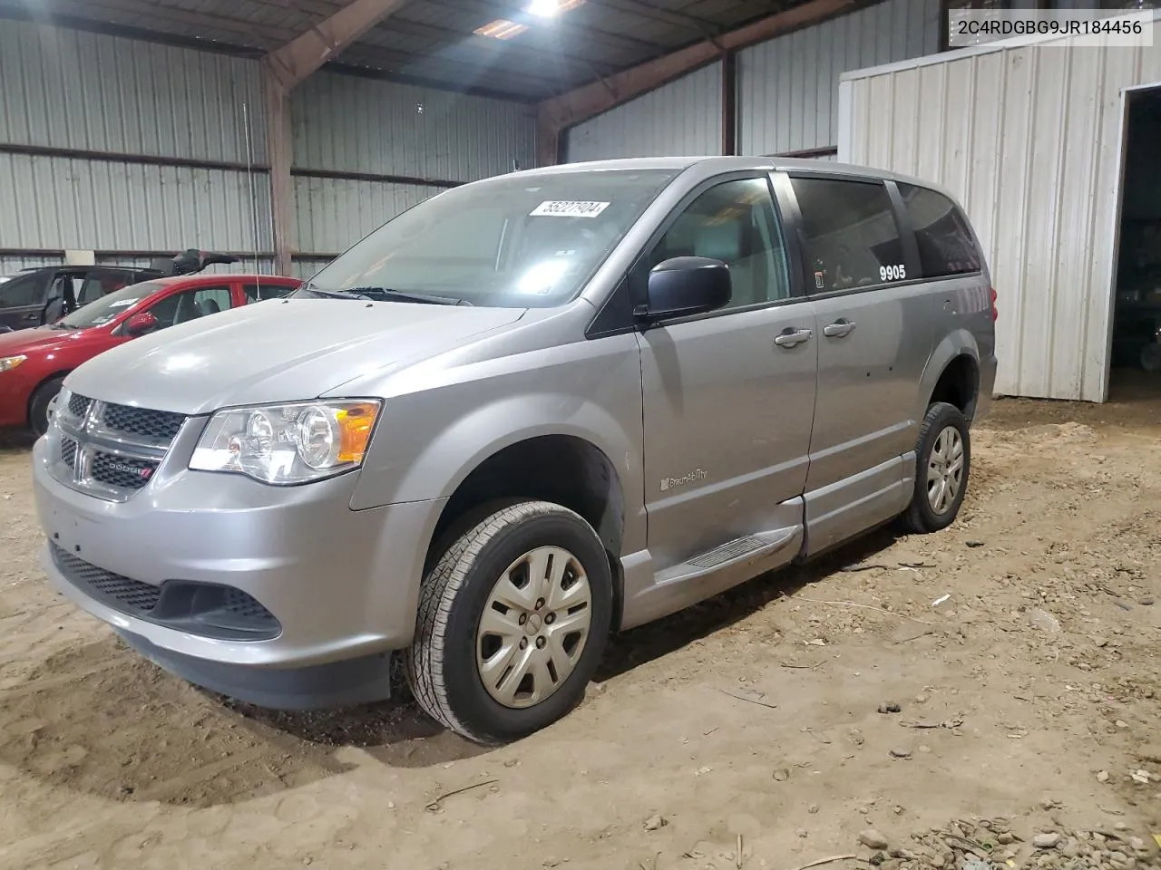 2018 Dodge Grand Caravan Se VIN: 2C4RDGBG9JR184456 Lot: 55227904