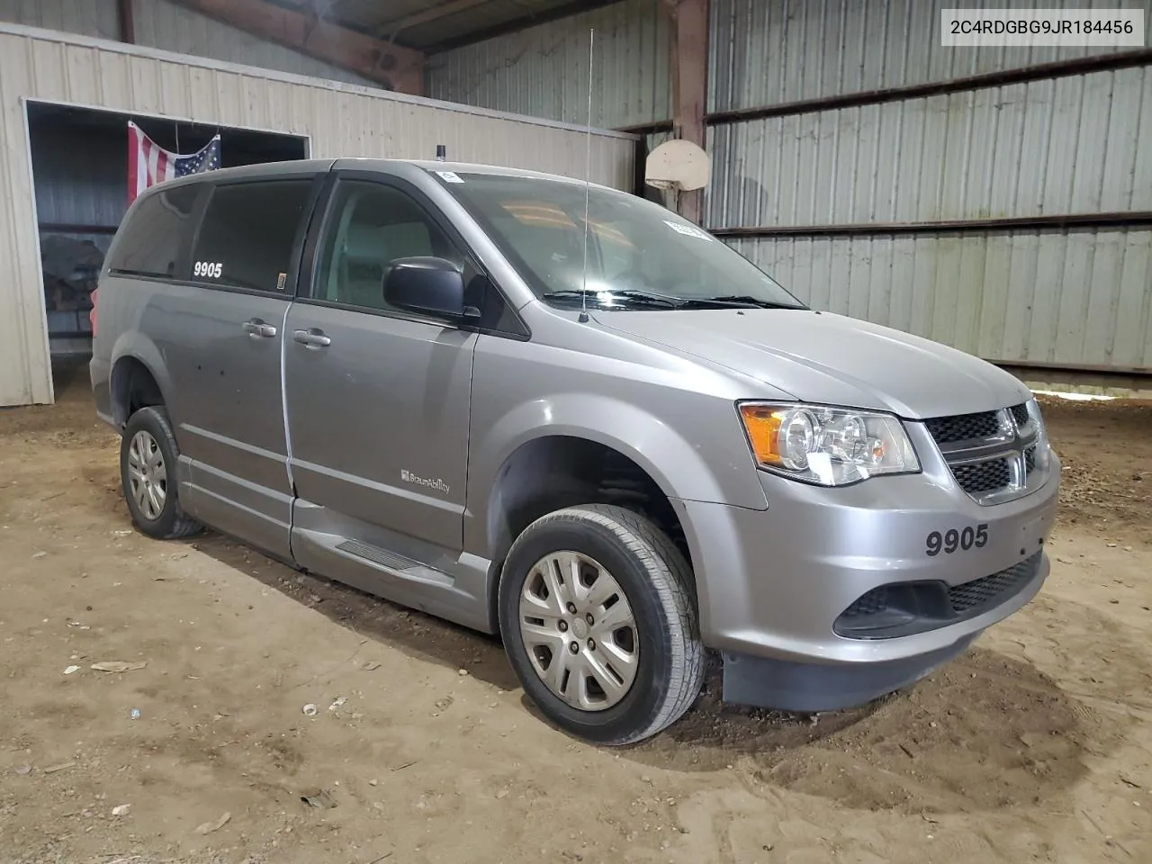 2C4RDGBG9JR184456 2018 Dodge Grand Caravan Se