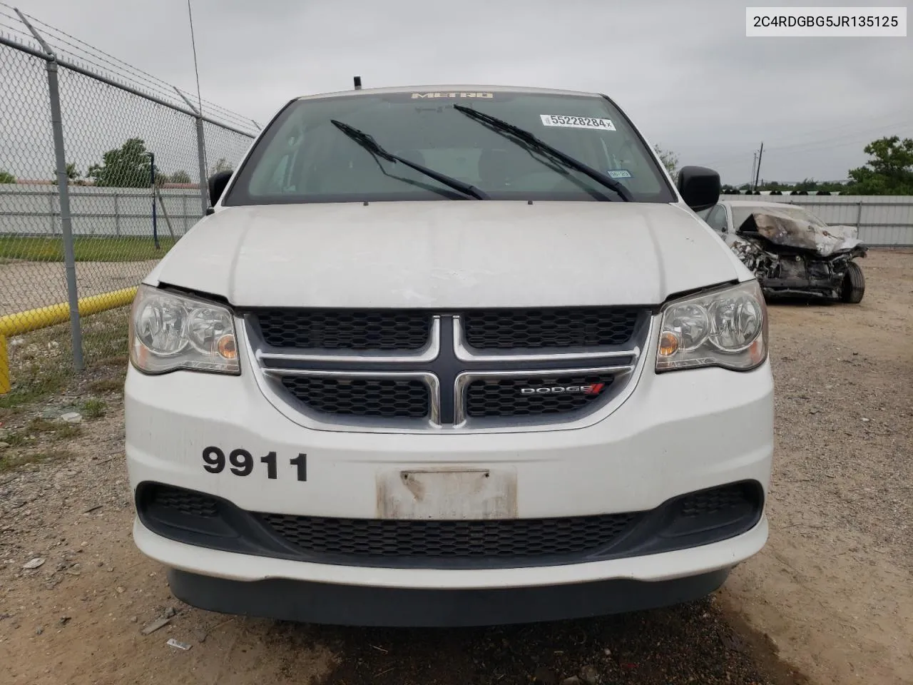 2C4RDGBG5JR135125 2018 Dodge Grand Caravan Se