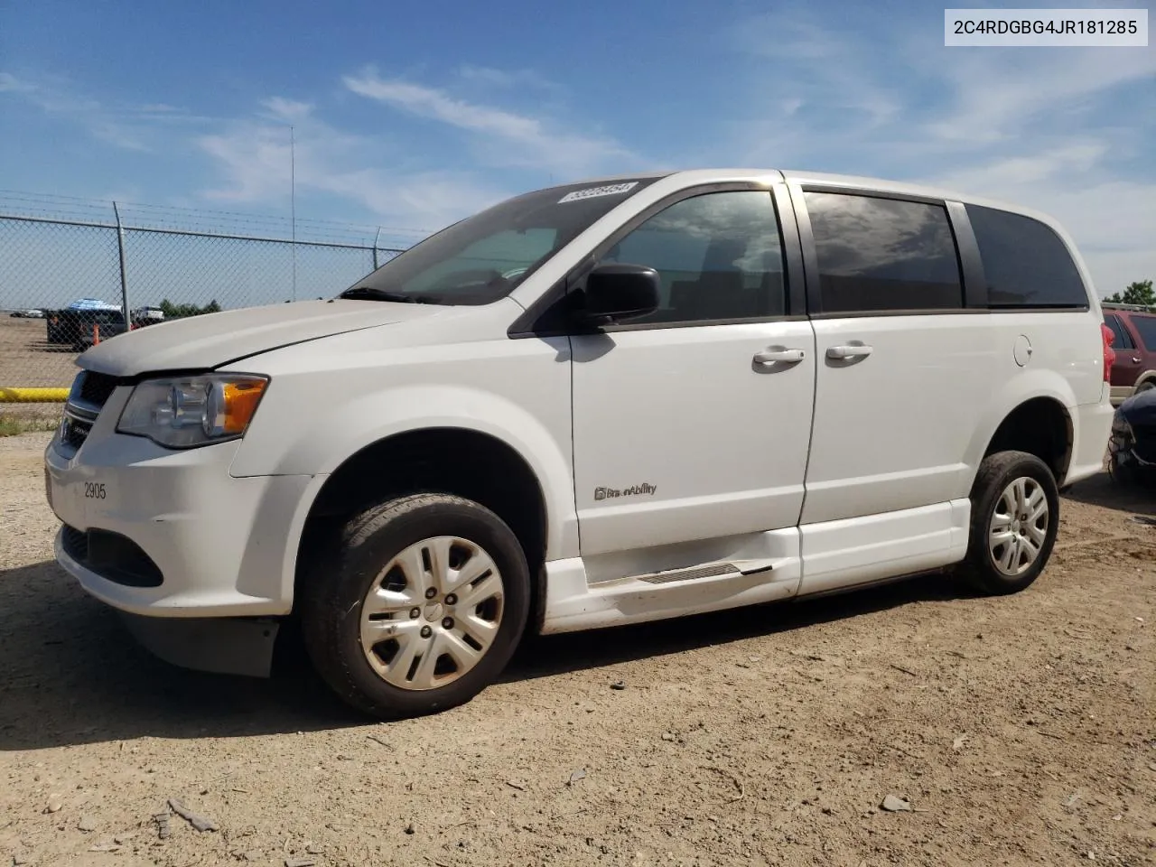 2C4RDGBG4JR181285 2018 Dodge Grand Caravan Se