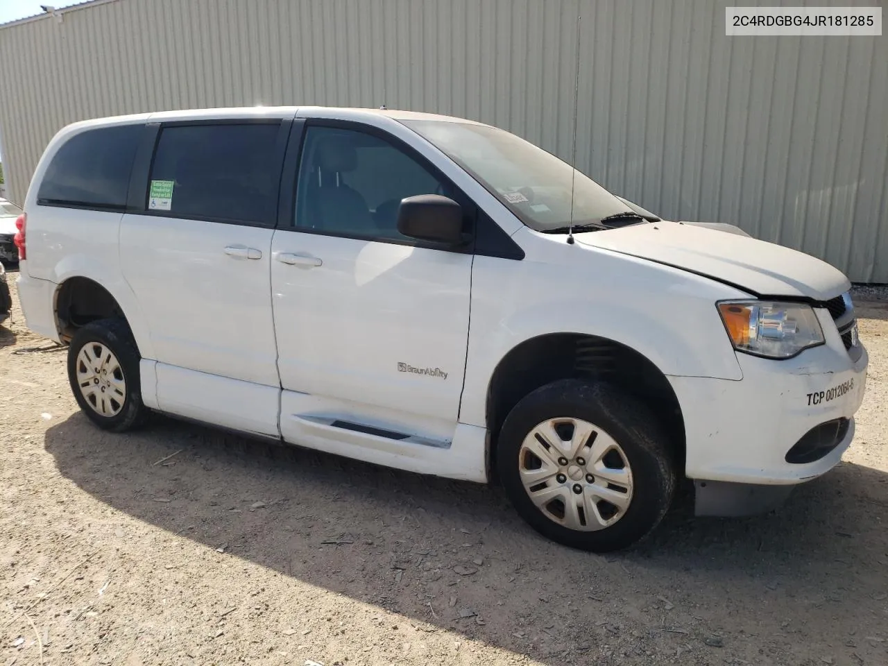 2C4RDGBG4JR181285 2018 Dodge Grand Caravan Se