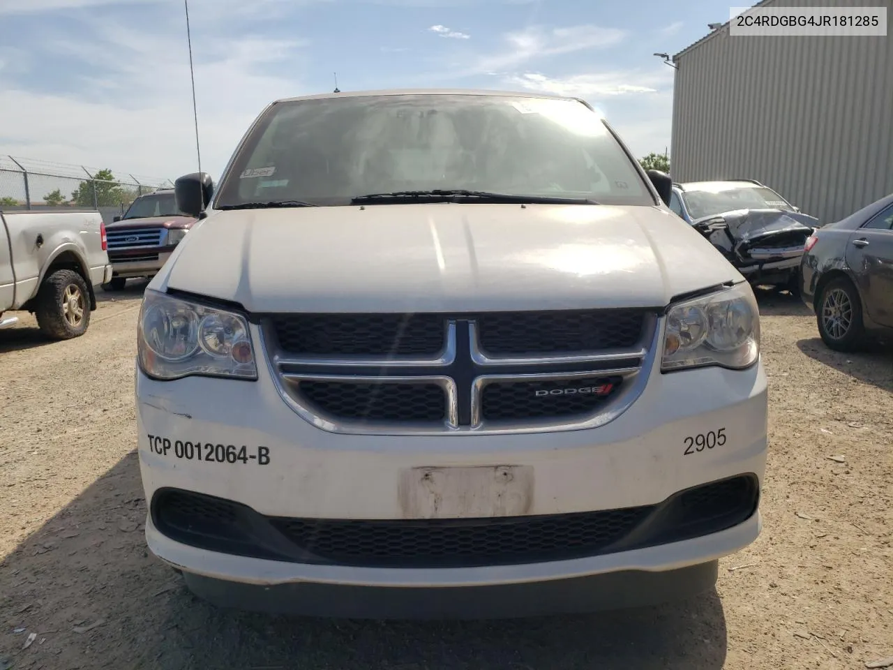 2C4RDGBG4JR181285 2018 Dodge Grand Caravan Se