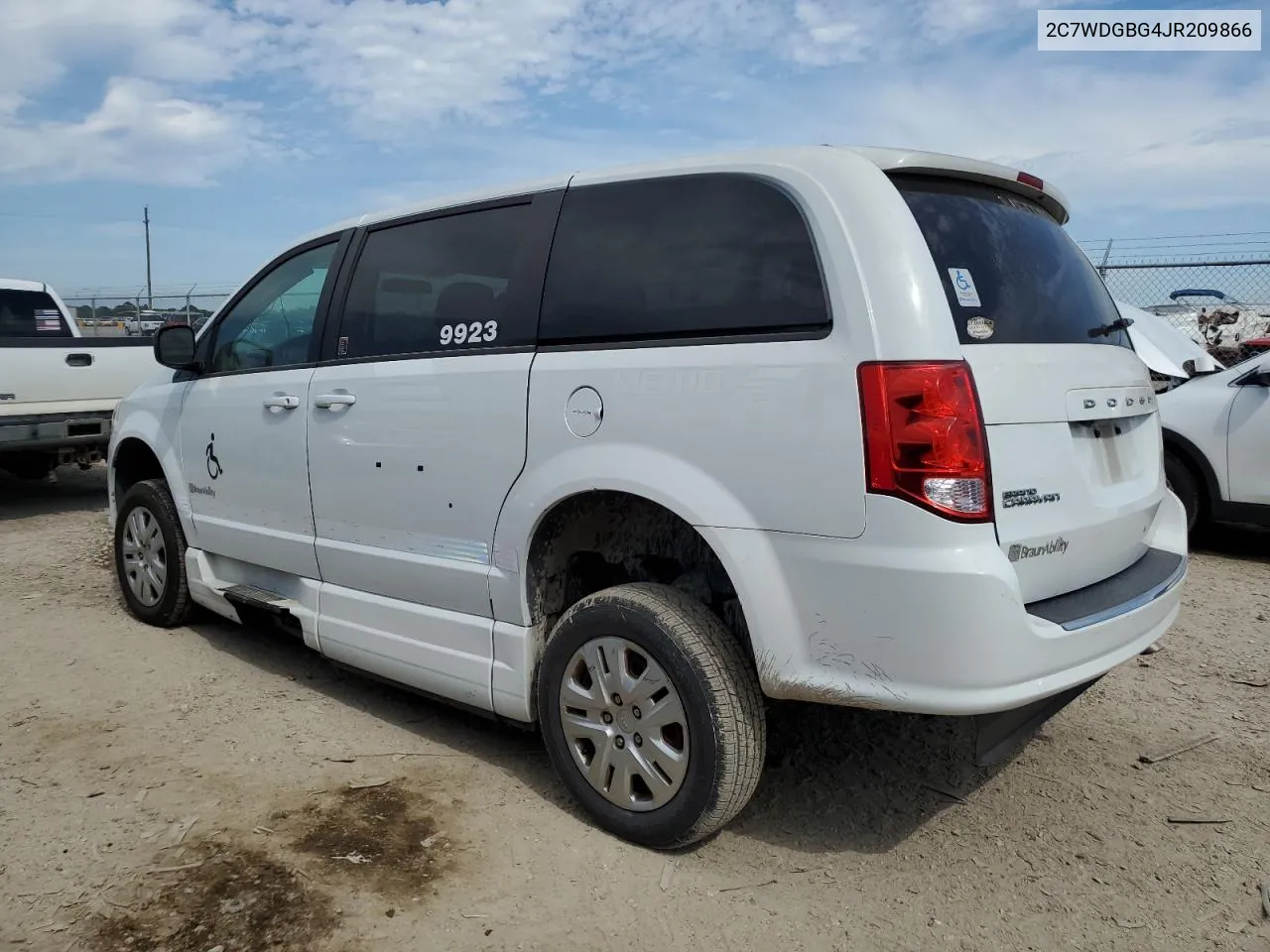 2018 Dodge Grand Caravan Se VIN: 2C7WDGBG4JR209866 Lot: 55228874