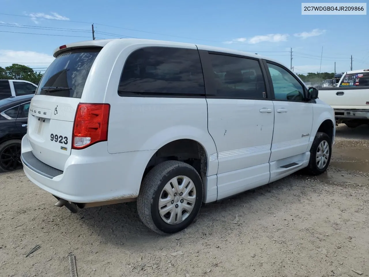 2C7WDGBG4JR209866 2018 Dodge Grand Caravan Se