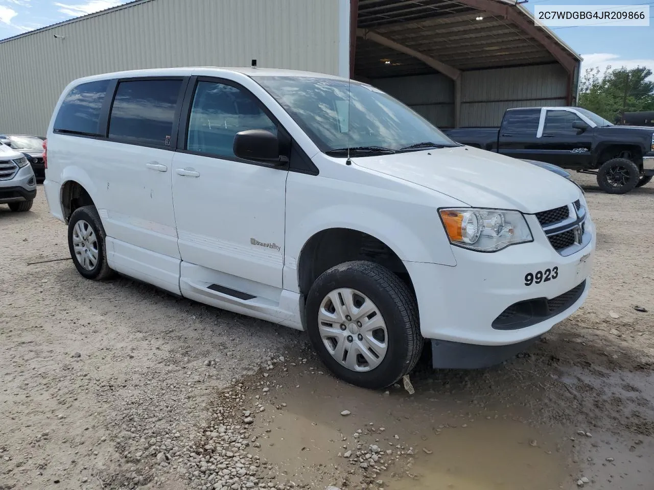 2018 Dodge Grand Caravan Se VIN: 2C7WDGBG4JR209866 Lot: 55228874