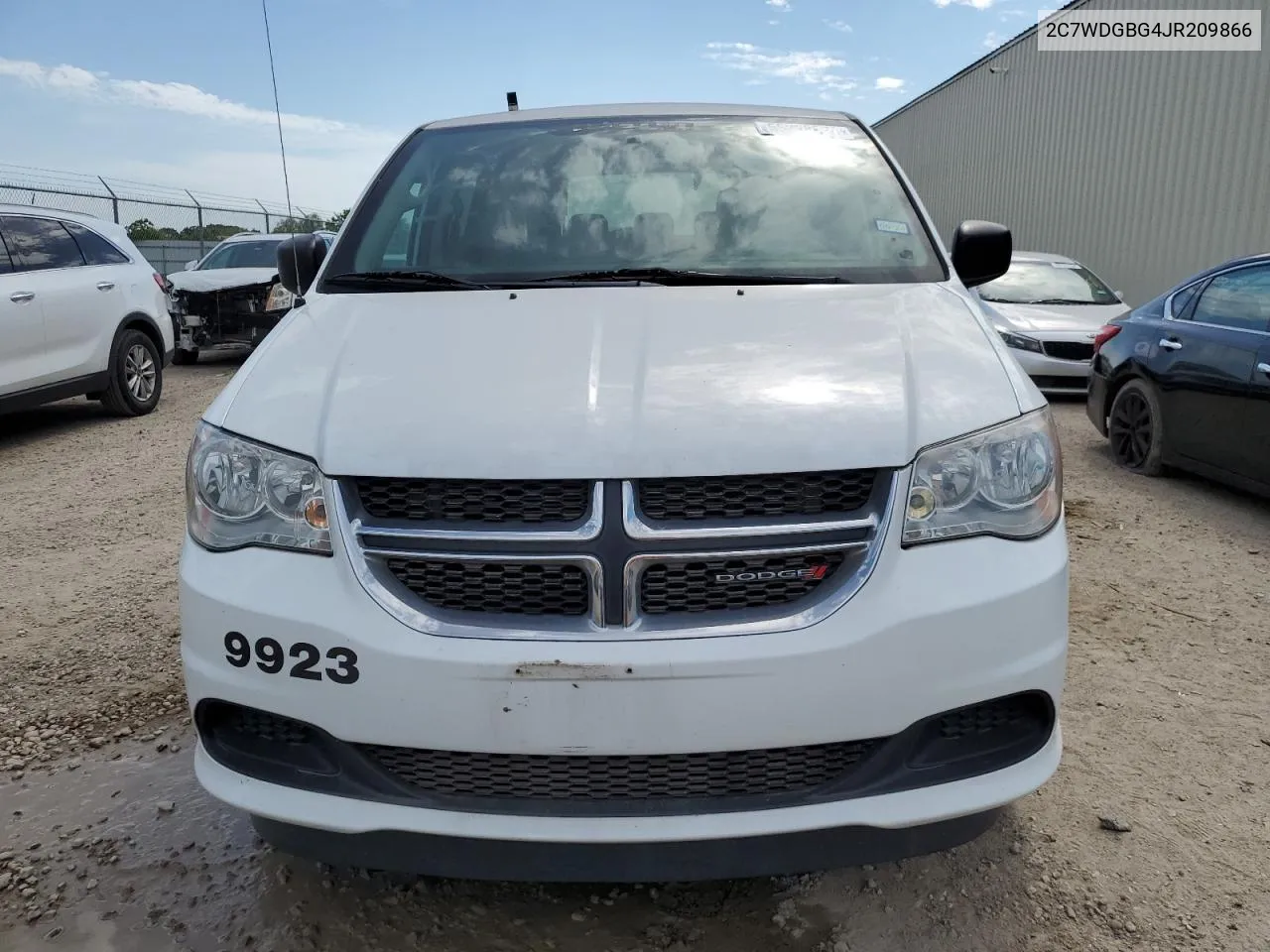 2C7WDGBG4JR209866 2018 Dodge Grand Caravan Se