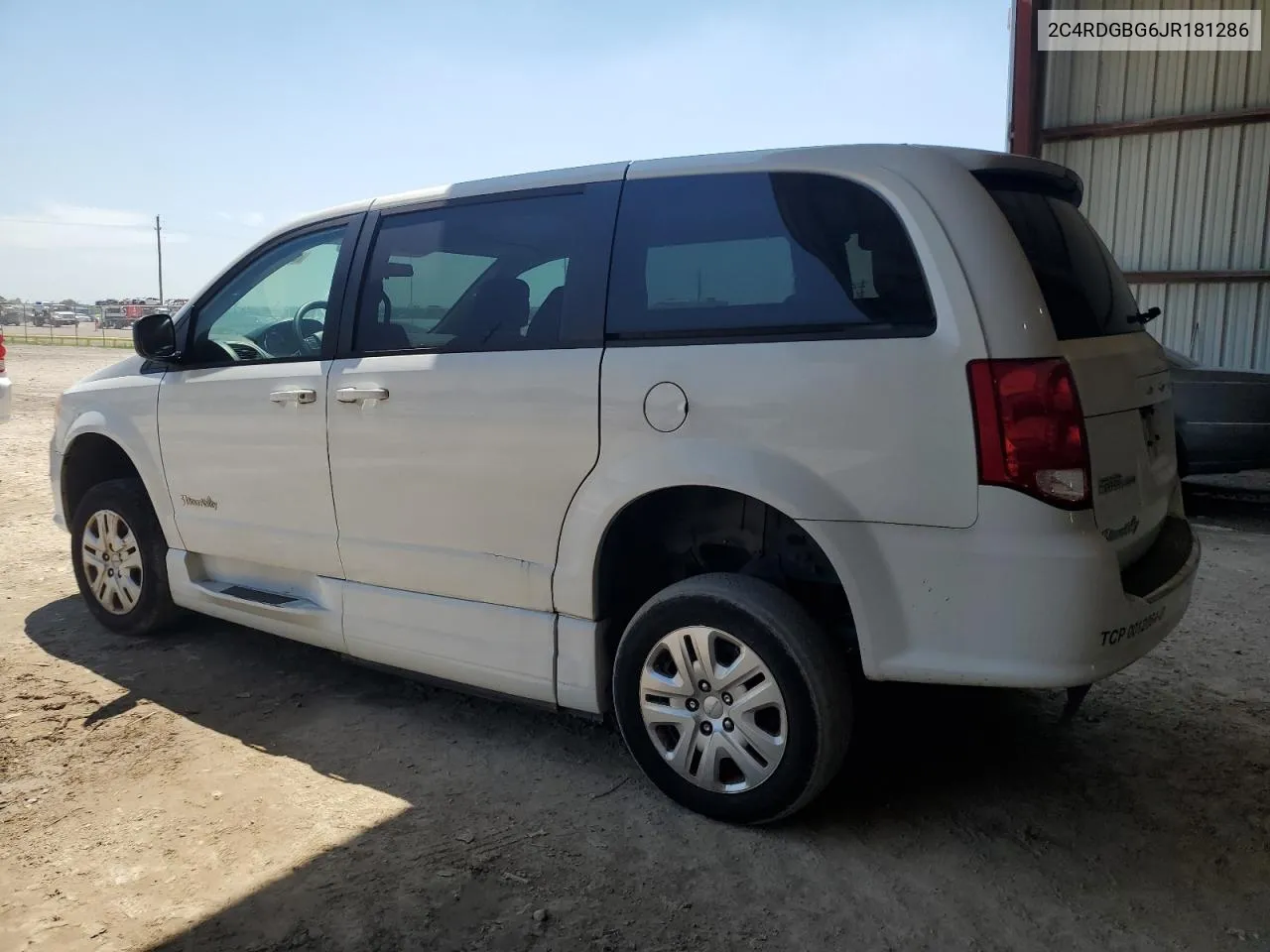 2018 Dodge Grand Caravan Se VIN: 2C4RDGBG6JR181286 Lot: 55228994