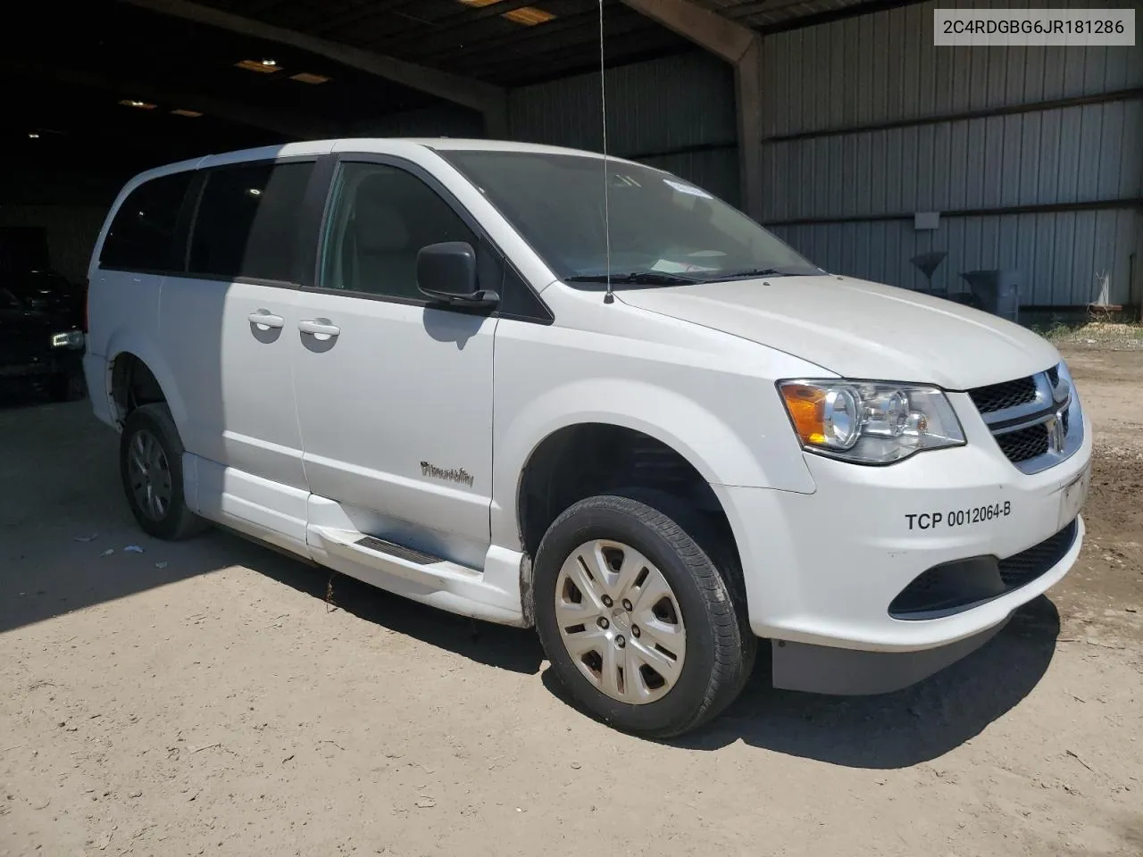 2C4RDGBG6JR181286 2018 Dodge Grand Caravan Se