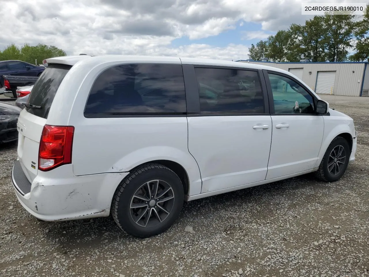 2018 Dodge Grand Caravan Gt VIN: 2C4RDGEG5JR190010 Lot: 55539924