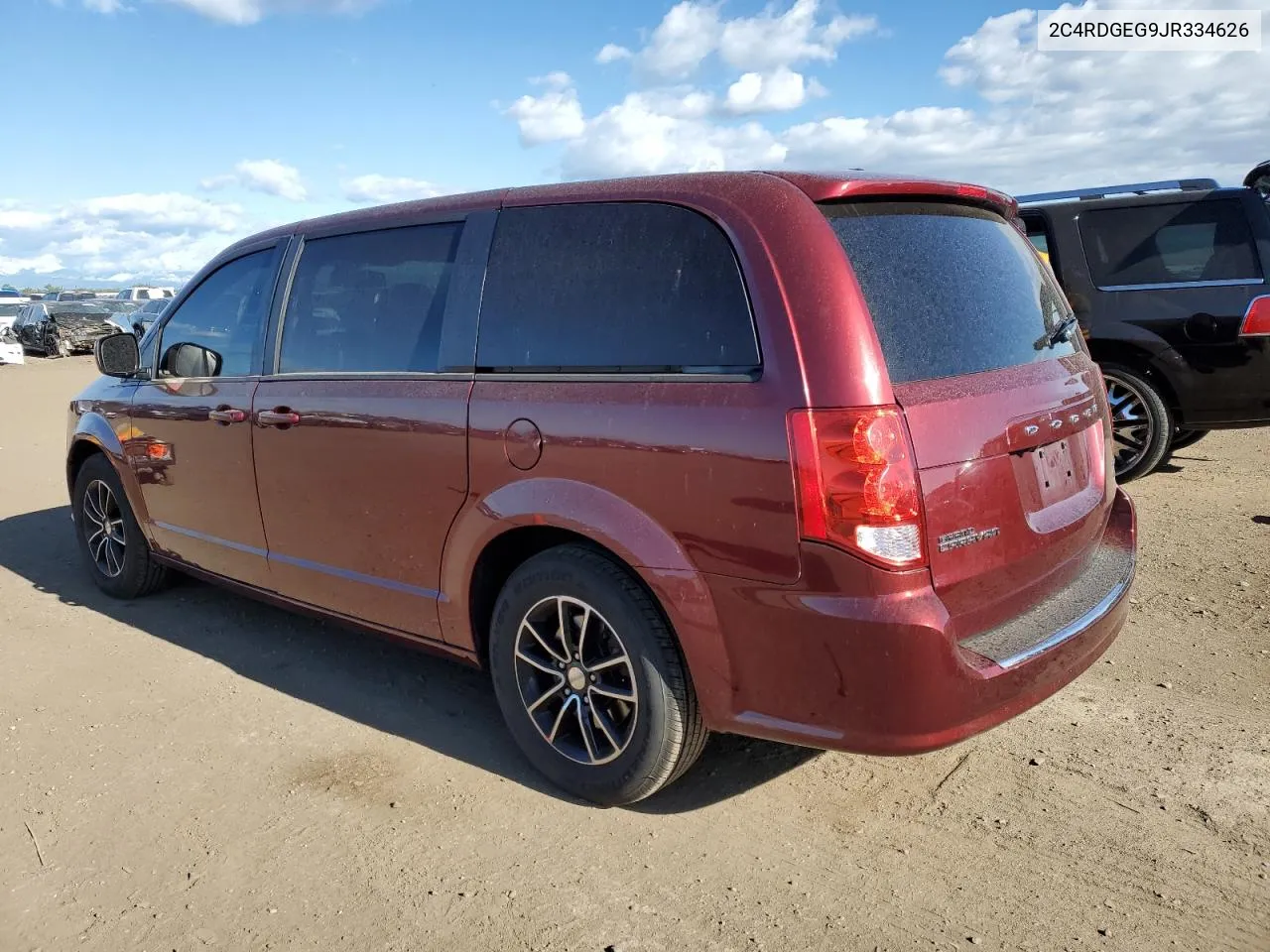 2018 Dodge Grand Caravan Gt VIN: 2C4RDGEG9JR334626 Lot: 55896554