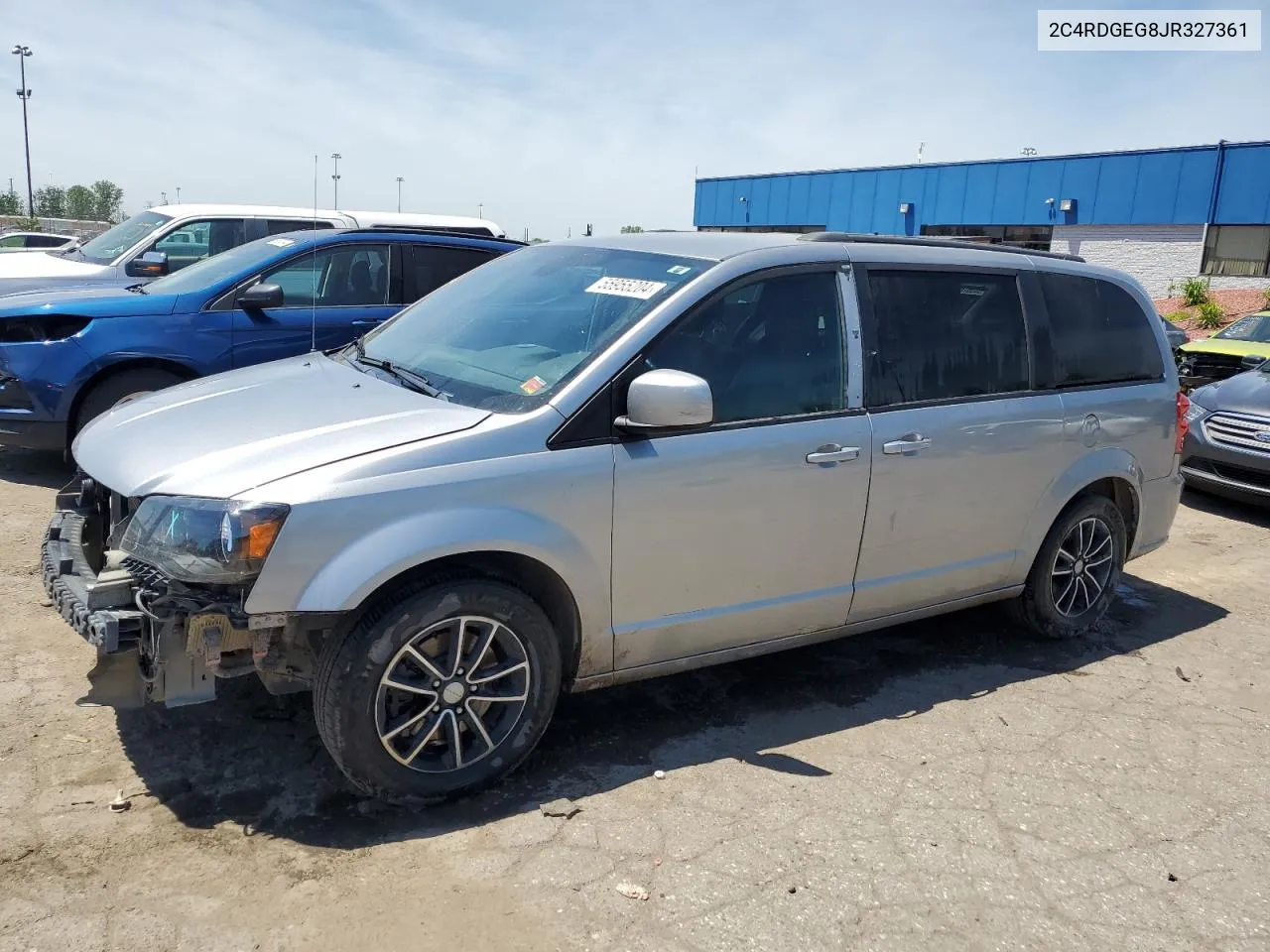 2018 Dodge Grand Caravan Gt VIN: 2C4RDGEG8JR327361 Lot: 55955204