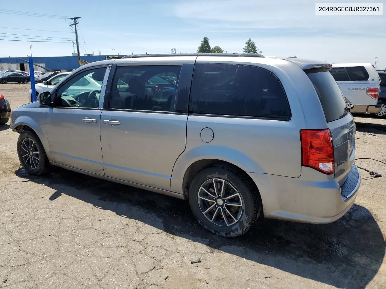 2C4RDGEG8JR327361 2018 Dodge Grand Caravan Gt