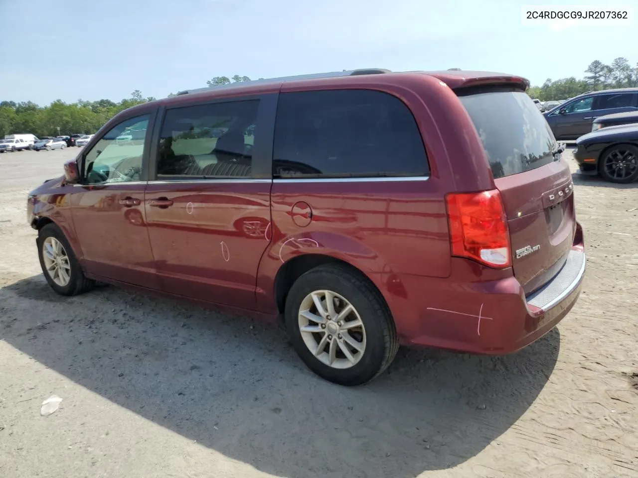 2C4RDGCG9JR207362 2018 Dodge Grand Caravan Sxt