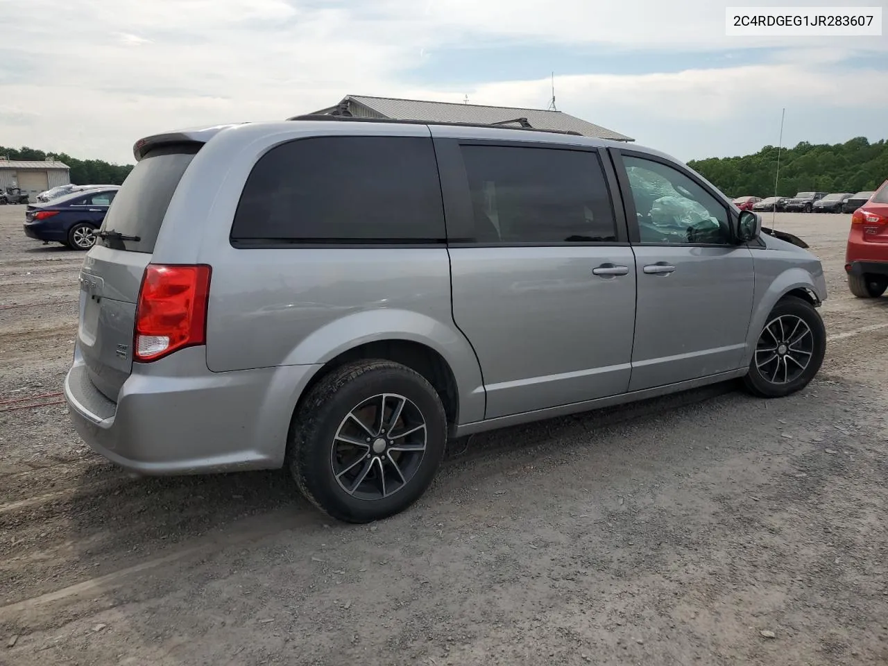 2018 Dodge Grand Caravan Gt VIN: 2C4RDGEG1JR283607 Lot: 56112834