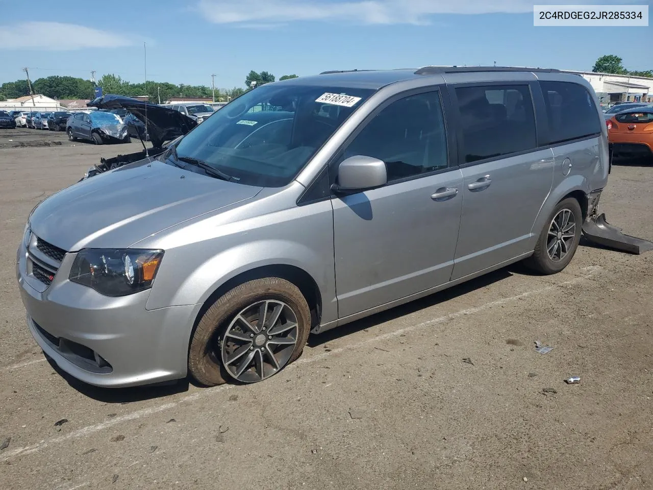 2C4RDGEG2JR285334 2018 Dodge Grand Caravan Gt