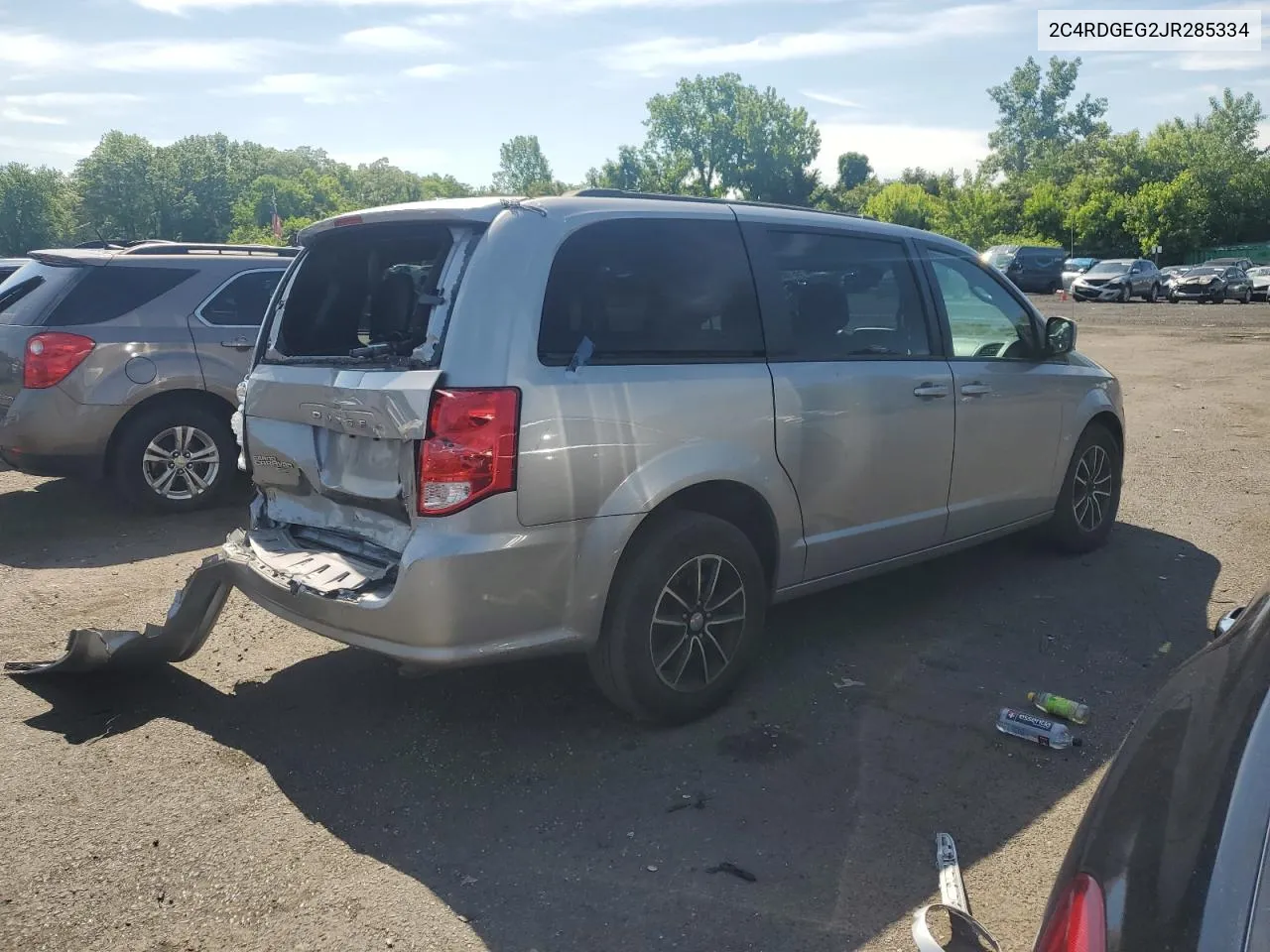 2C4RDGEG2JR285334 2018 Dodge Grand Caravan Gt