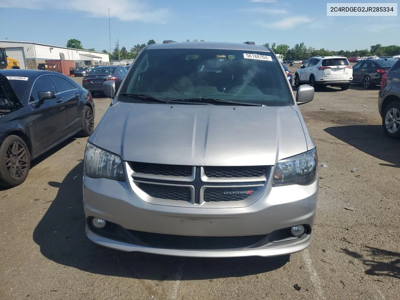 2C4RDGEG2JR285334 2018 Dodge Grand Caravan Gt