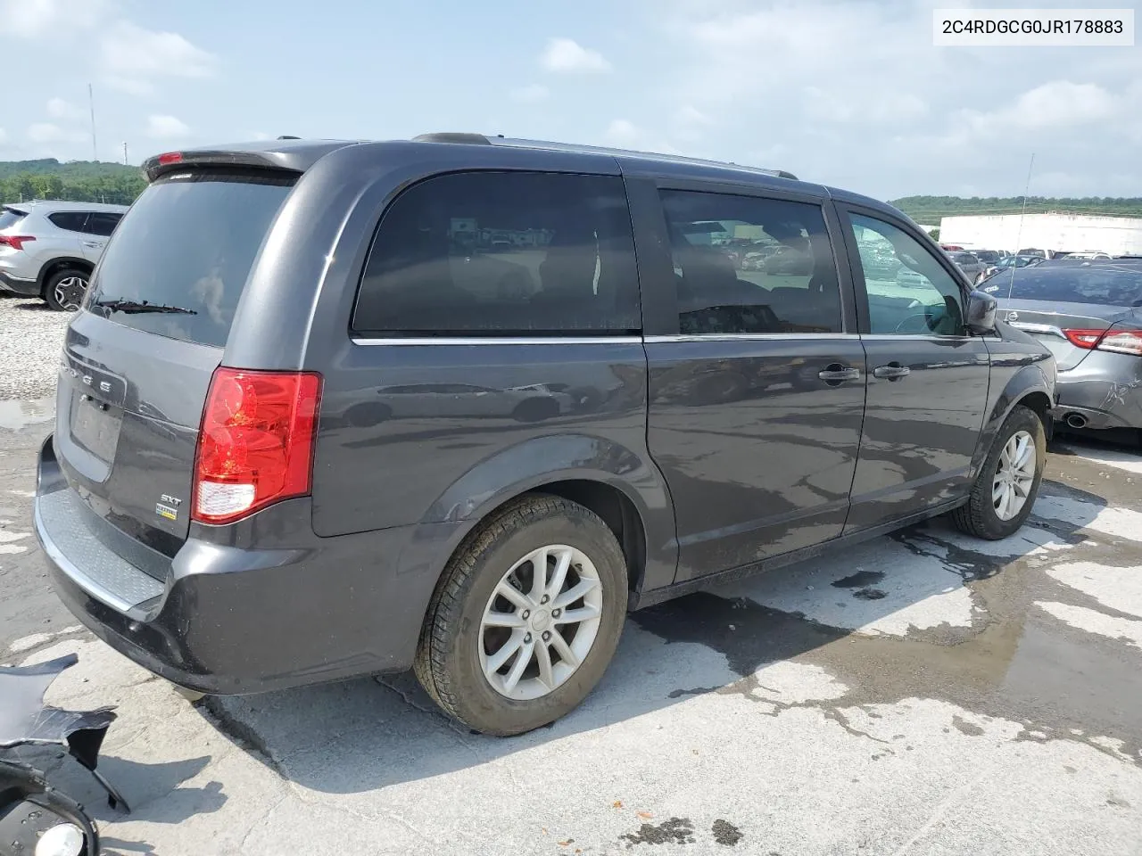 2018 Dodge Grand Caravan Sxt VIN: 2C4RDGCG0JR178883 Lot: 56250364