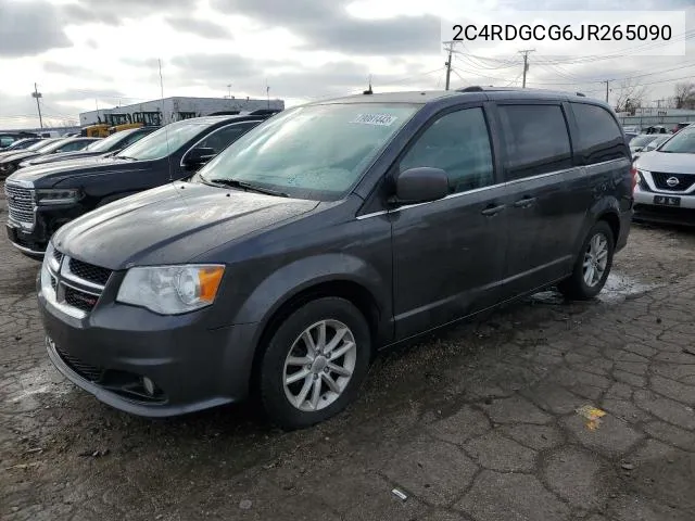 2018 Dodge Grand Caravan Sxt VIN: 2C4RDGCG6JR265090 Lot: 56259884