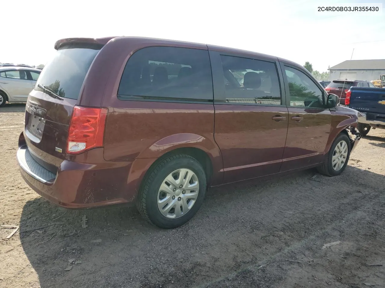 2C4RDGBG3JR355430 2018 Dodge Grand Caravan Se