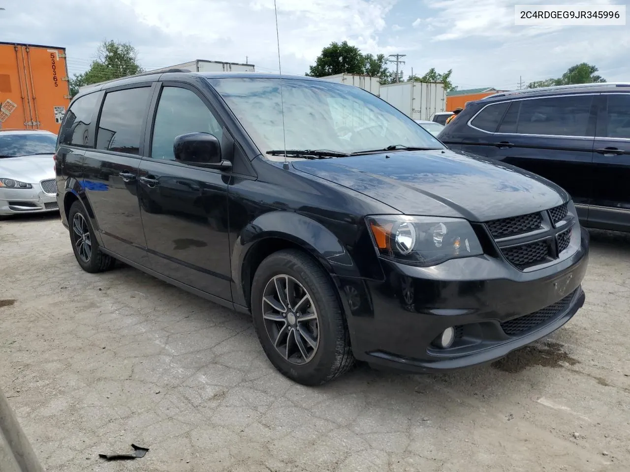 2018 Dodge Grand Caravan Gt VIN: 2C4RDGEG9JR345996 Lot: 57469554