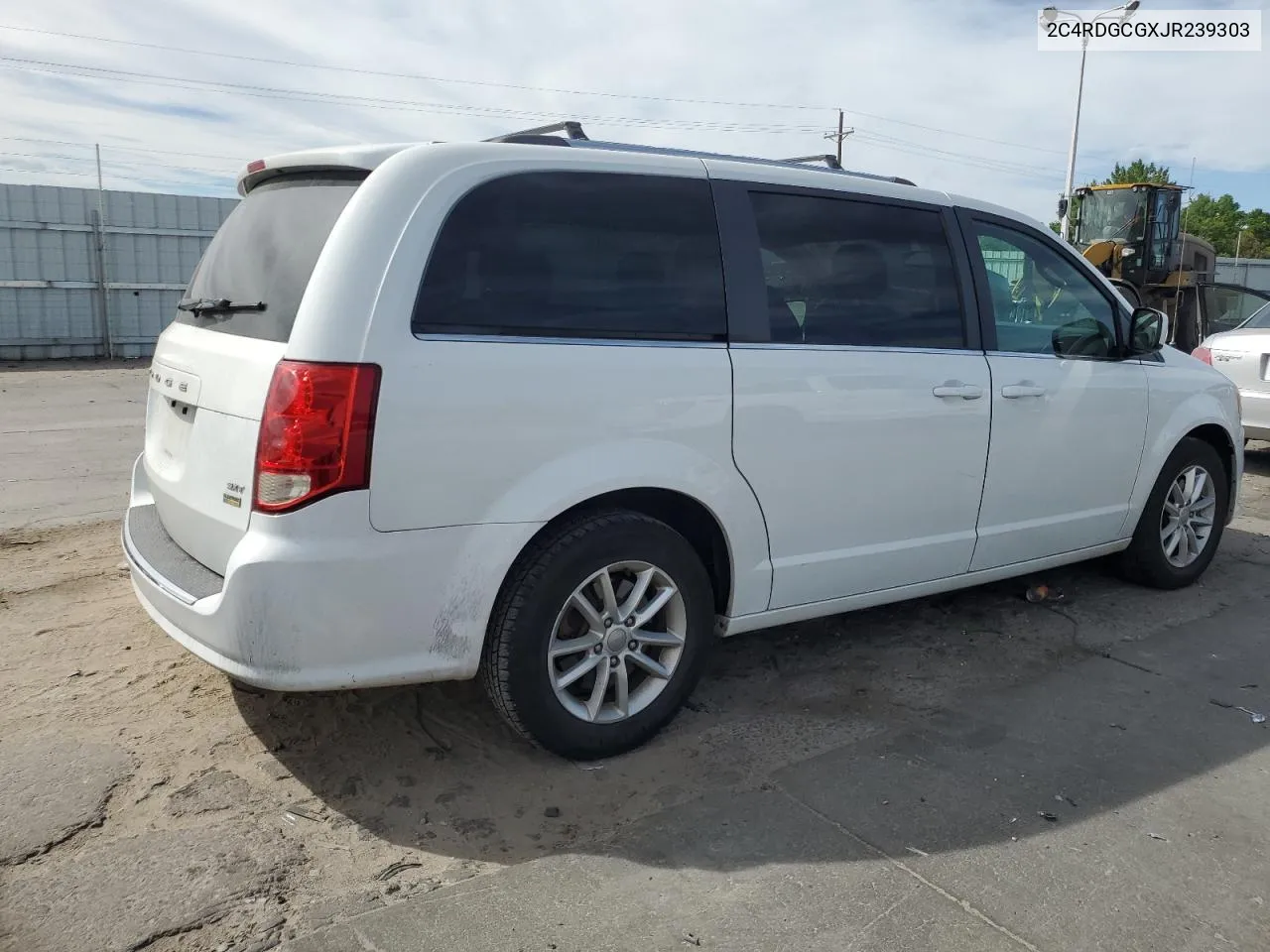 2018 Dodge Grand Caravan Sxt VIN: 2C4RDGCGXJR239303 Lot: 57731184