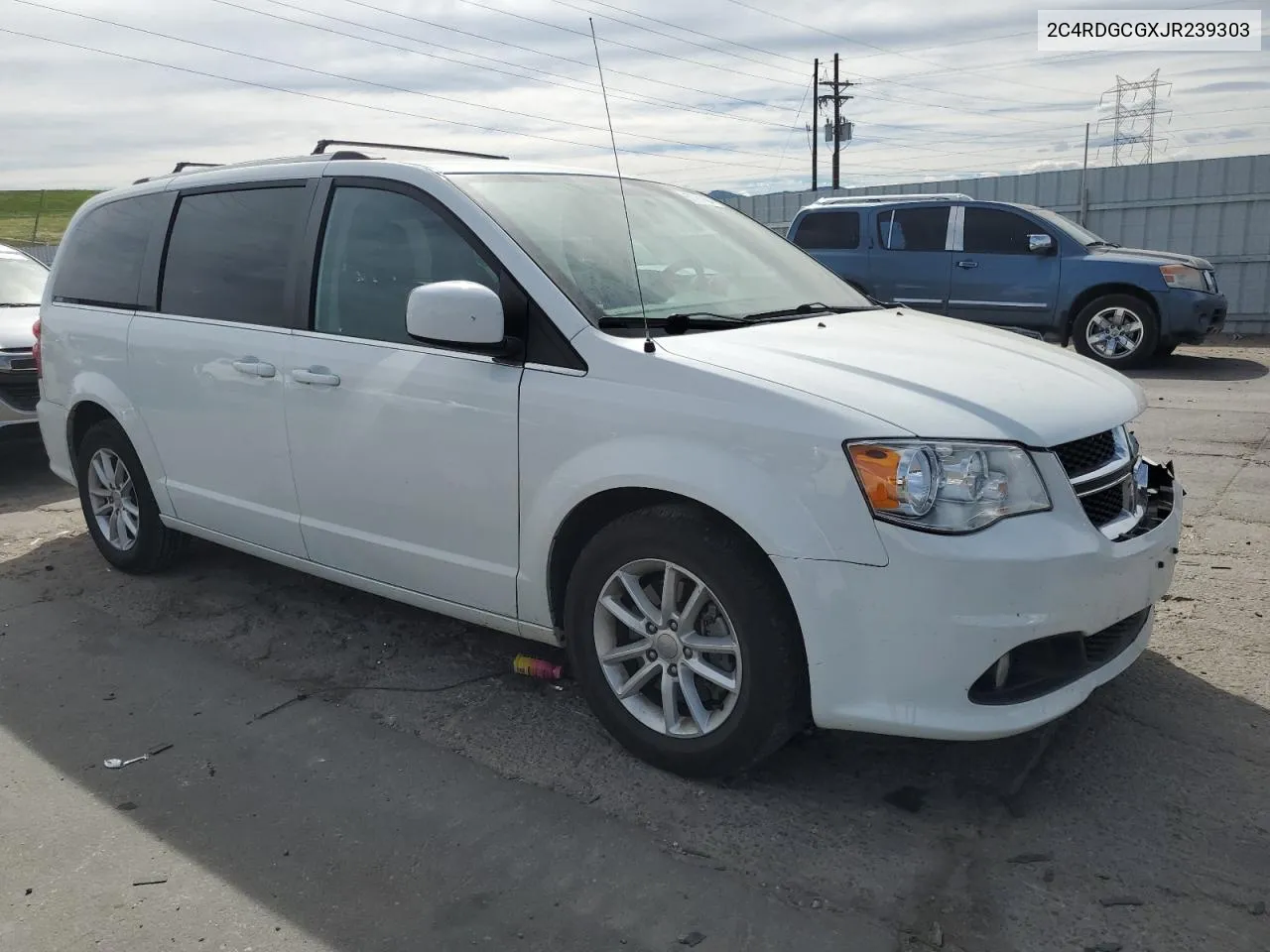 2018 Dodge Grand Caravan Sxt VIN: 2C4RDGCGXJR239303 Lot: 57731184