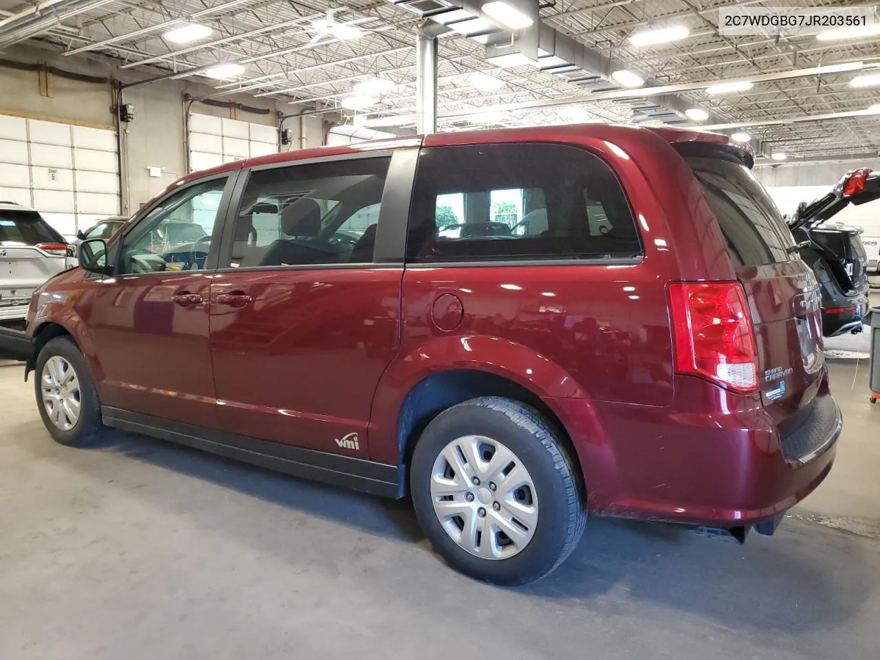 2018 Dodge Grand Caravan Se VIN: 2C7WDGBG7JR203561 Lot: 58132964