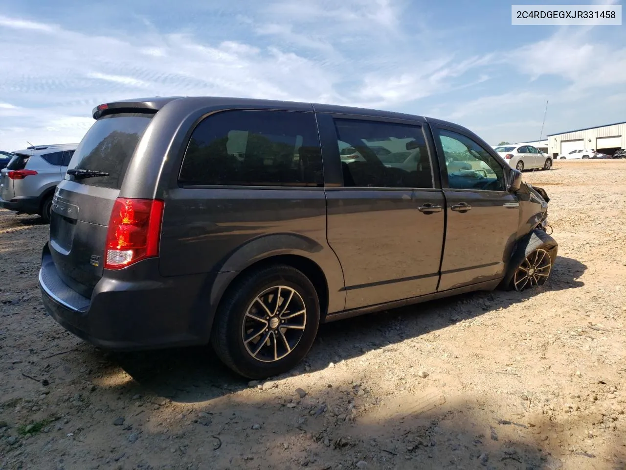 2018 Dodge Grand Caravan Gt VIN: 2C4RDGEGXJR331458 Lot: 58216544