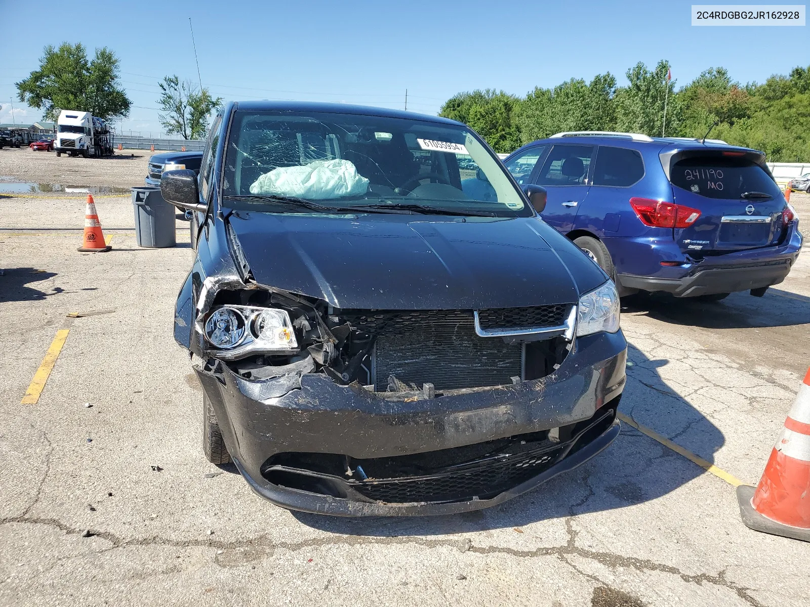 2C4RDGBG2JR162928 2018 Dodge Grand Caravan Se