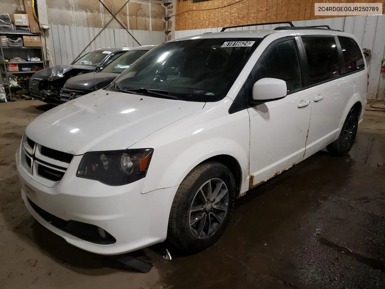 2C4RDGEG0JR250789 2018 Dodge Grand Caravan Gt