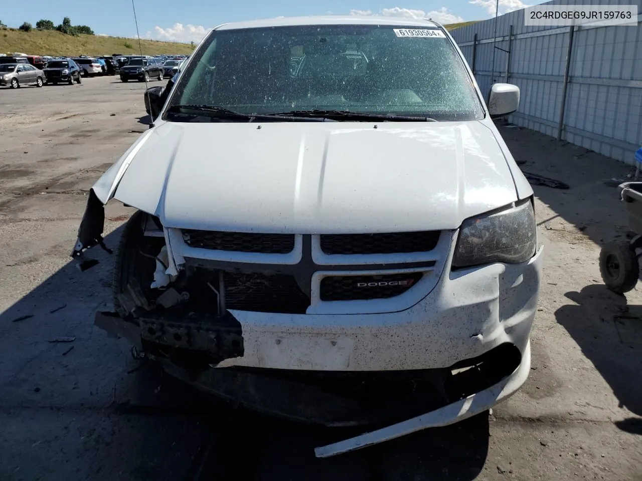 2018 Dodge Grand Caravan Gt VIN: 2C4RDGEG9JR159763 Lot: 61930564