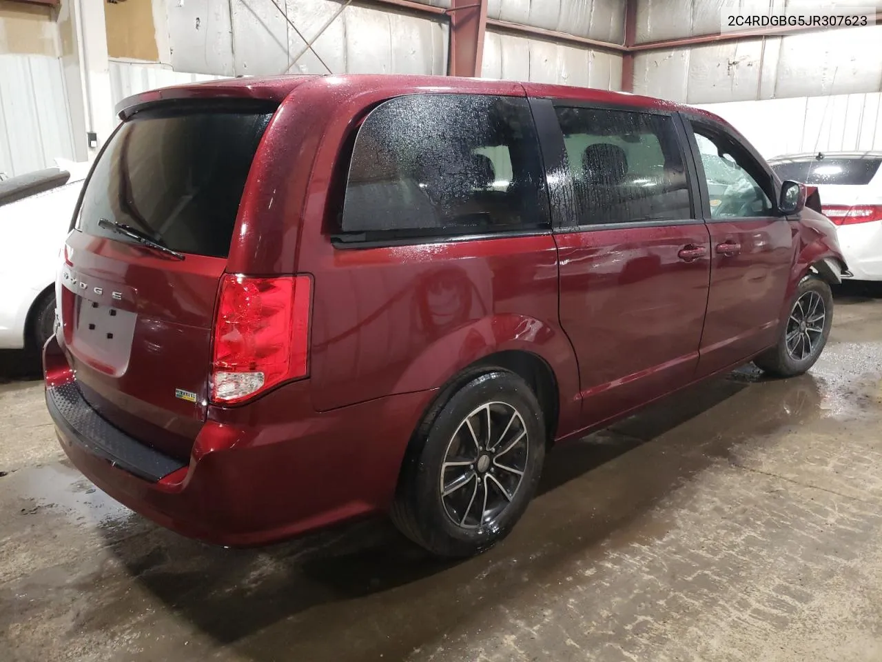 2018 Dodge Grand Caravan Se VIN: 2C4RDGBG5JR307623 Lot: 64671384