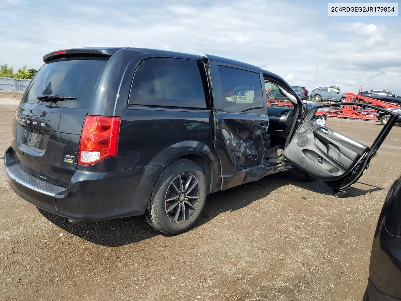 2C4RDGEG2JR179854 2018 Dodge Grand Caravan Gt