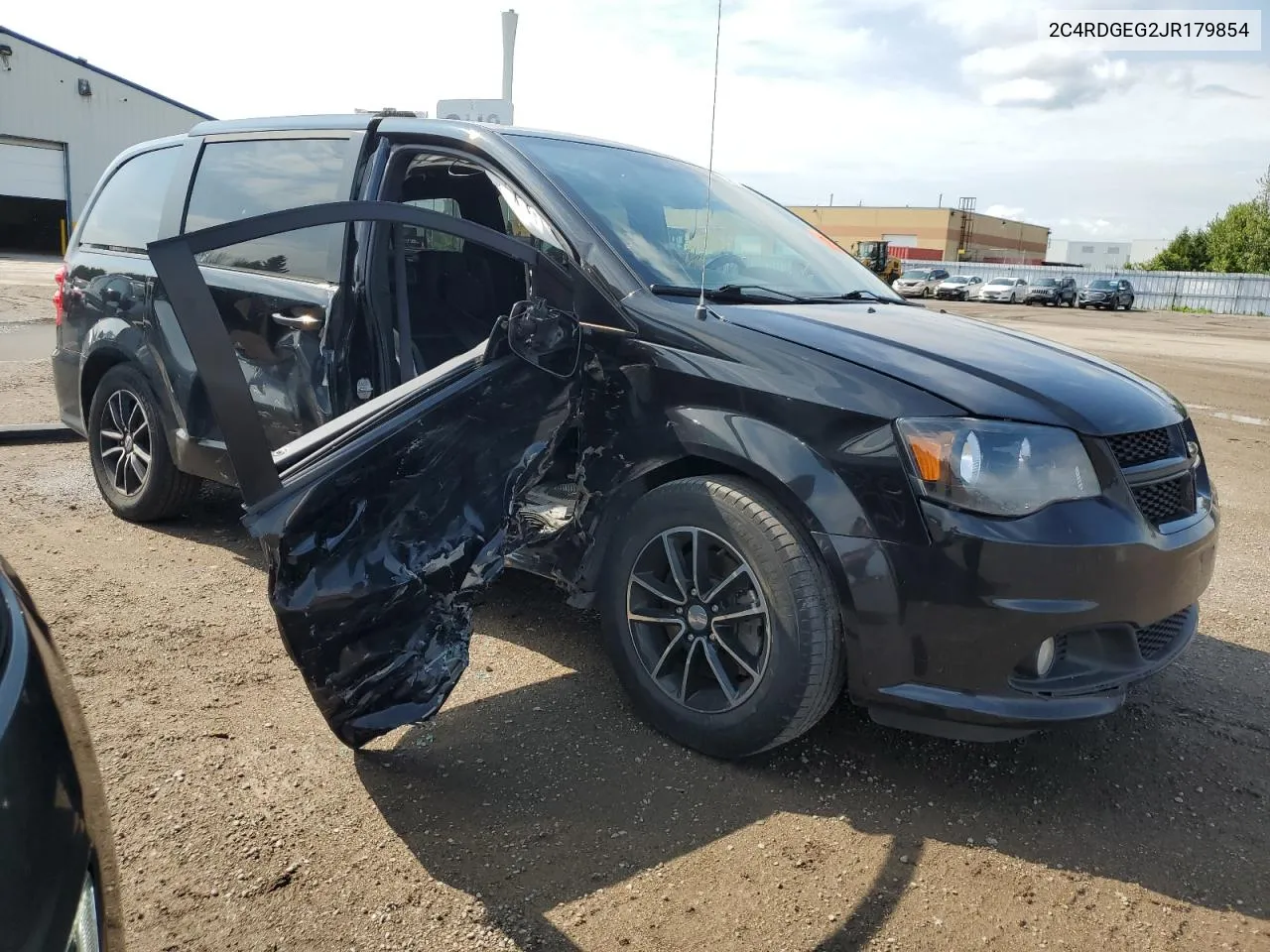 2C4RDGEG2JR179854 2018 Dodge Grand Caravan Gt