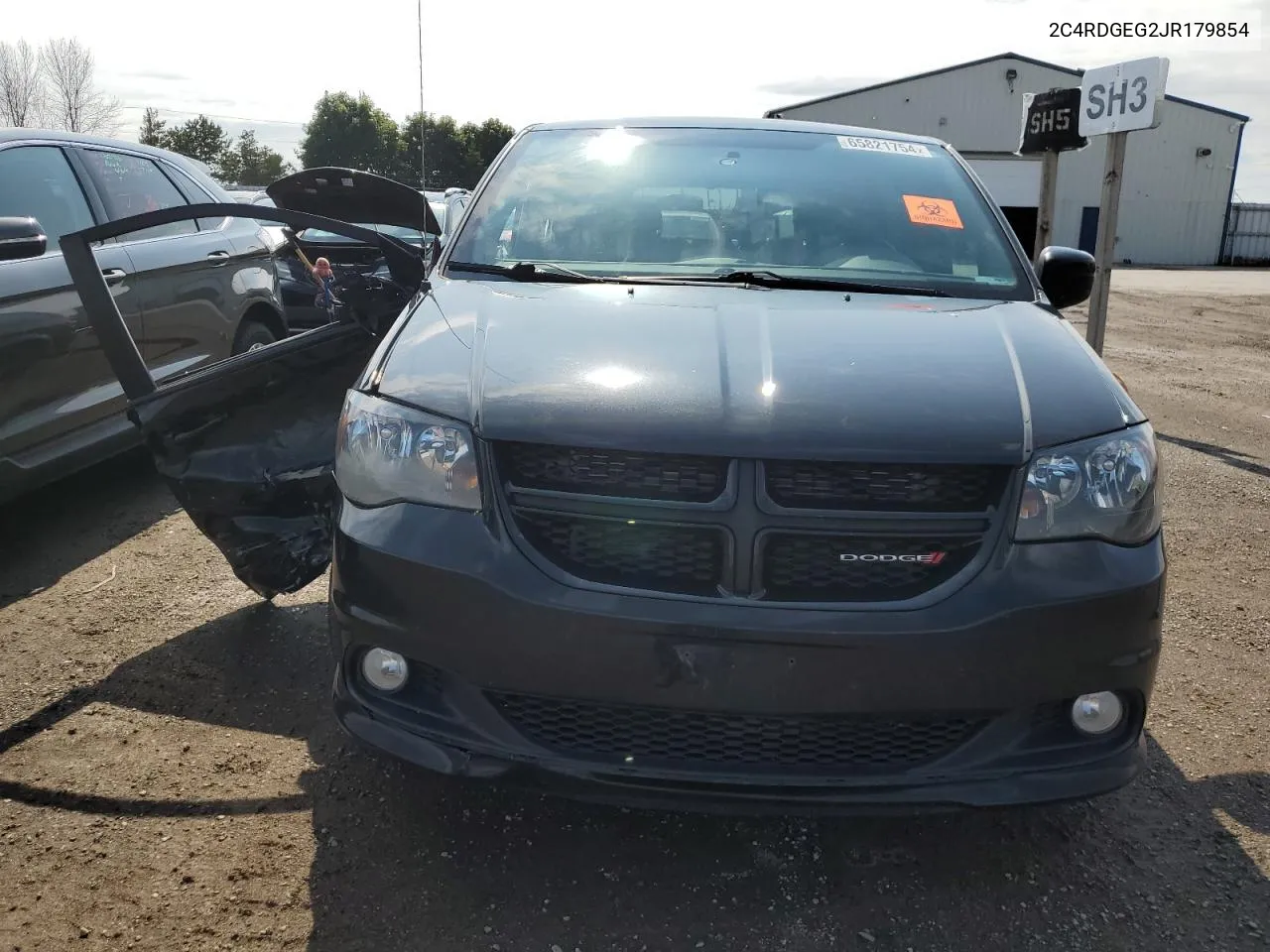 2C4RDGEG2JR179854 2018 Dodge Grand Caravan Gt