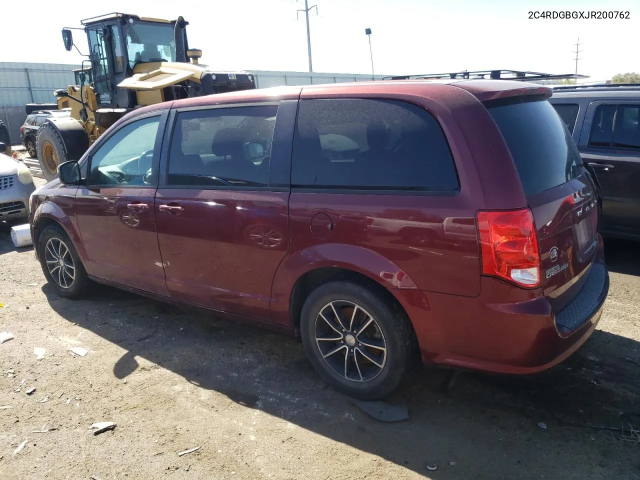 2C4RDGBGXJR200762 2018 Dodge Grand Caravan Se