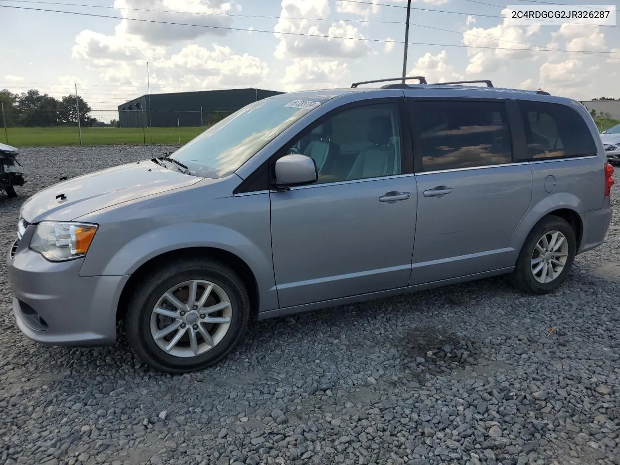 2C4RDGCG2JR326287 2018 Dodge Grand Caravan Sxt