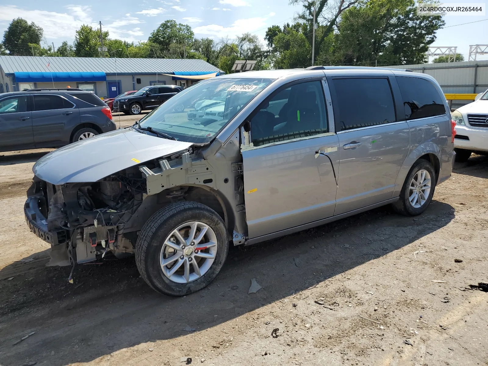 2018 Dodge Grand Caravan Sxt VIN: 2C4RDGCGXJR265464 Lot: 67776454