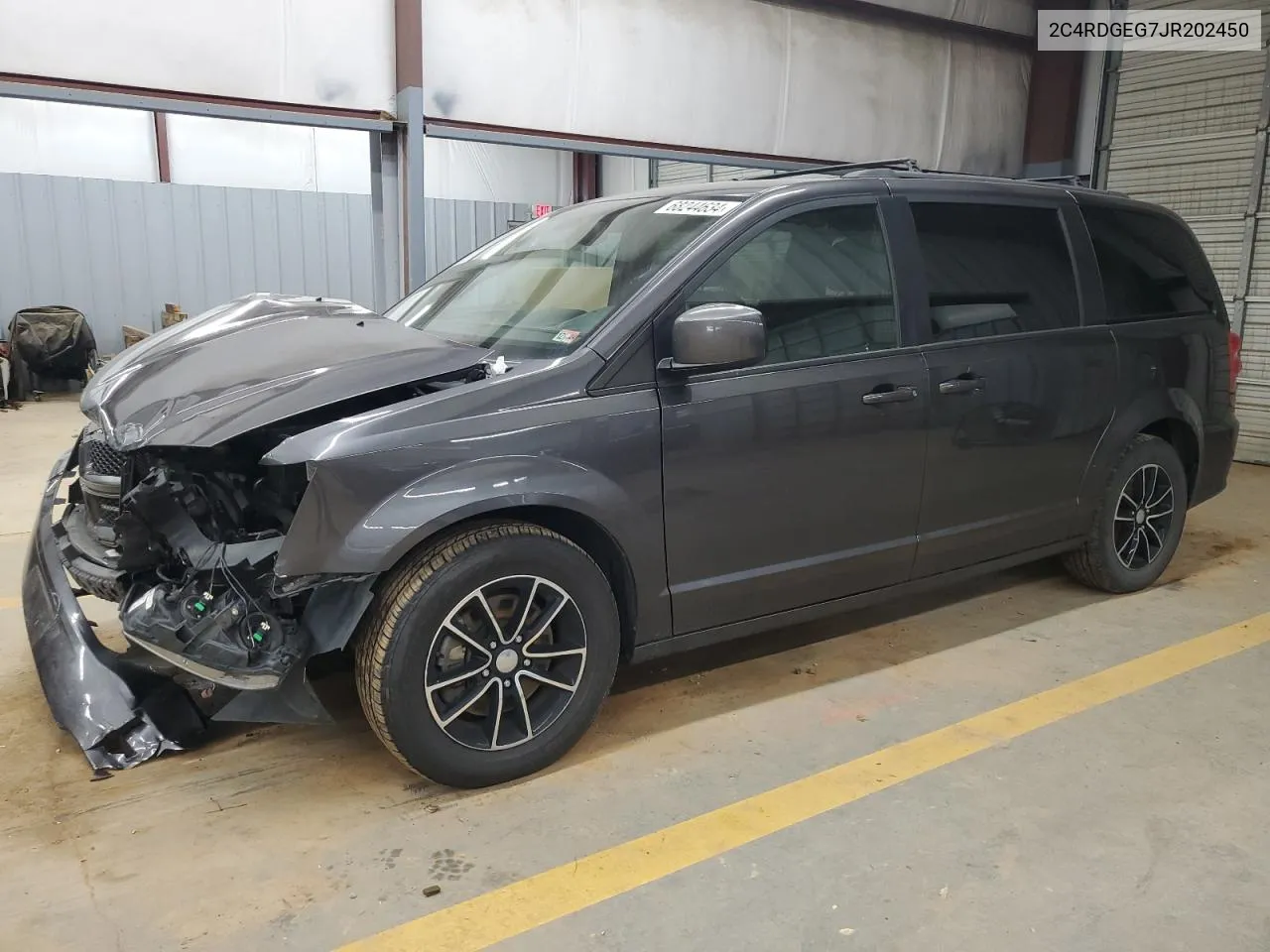 2C4RDGEG7JR202450 2018 Dodge Grand Caravan Gt