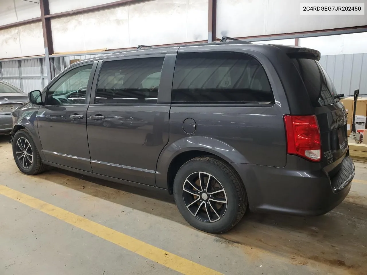 2018 Dodge Grand Caravan Gt VIN: 2C4RDGEG7JR202450 Lot: 68244634