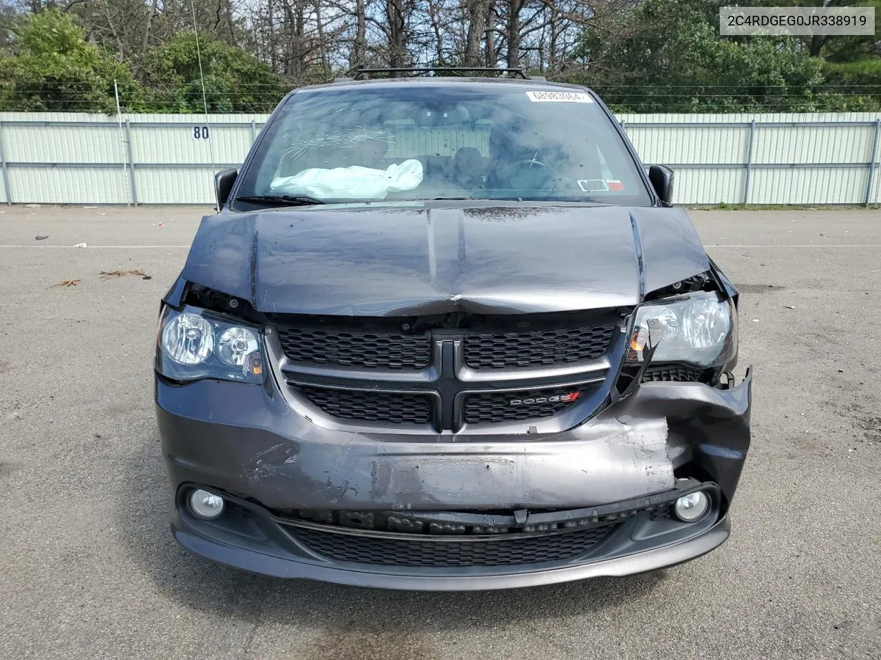 2018 Dodge Grand Caravan Gt VIN: 2C4RDGEG0JR338919 Lot: 68983064