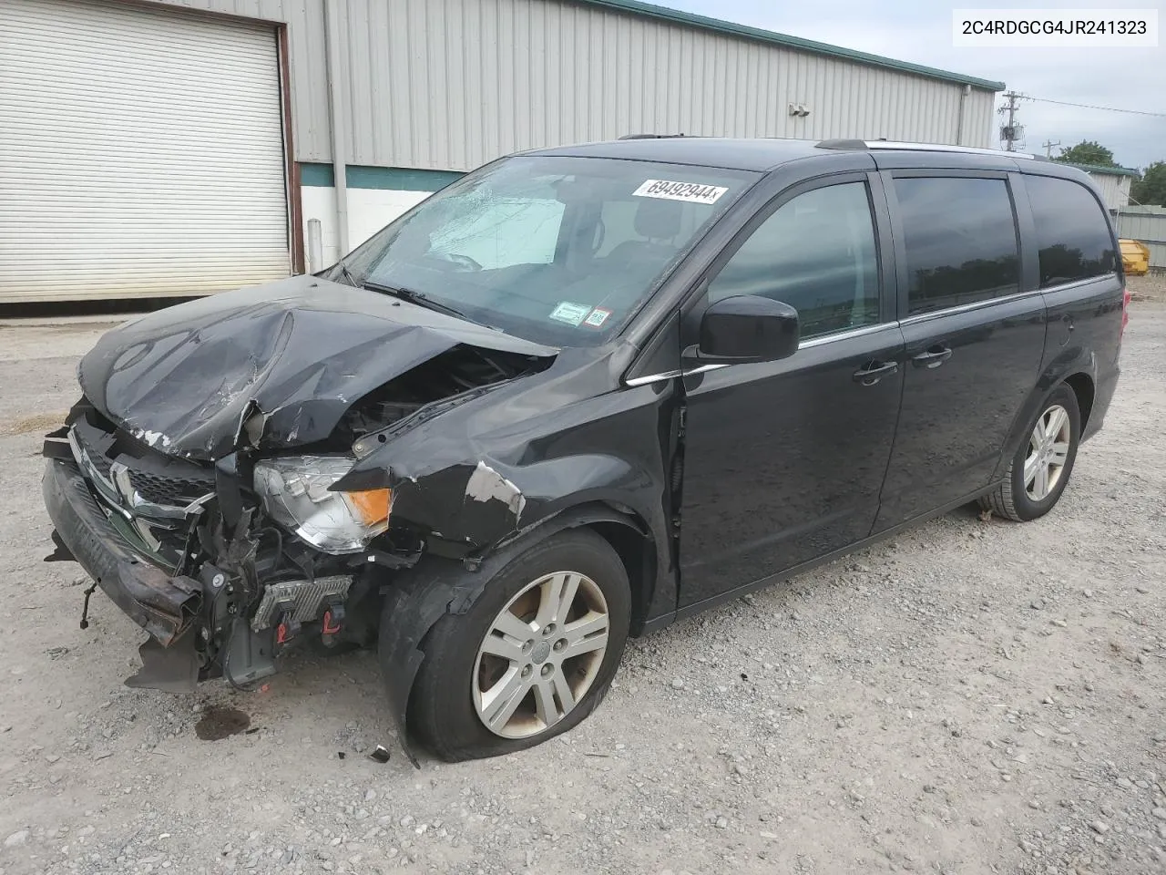 2C4RDGCG4JR241323 2018 Dodge Grand Caravan Sxt