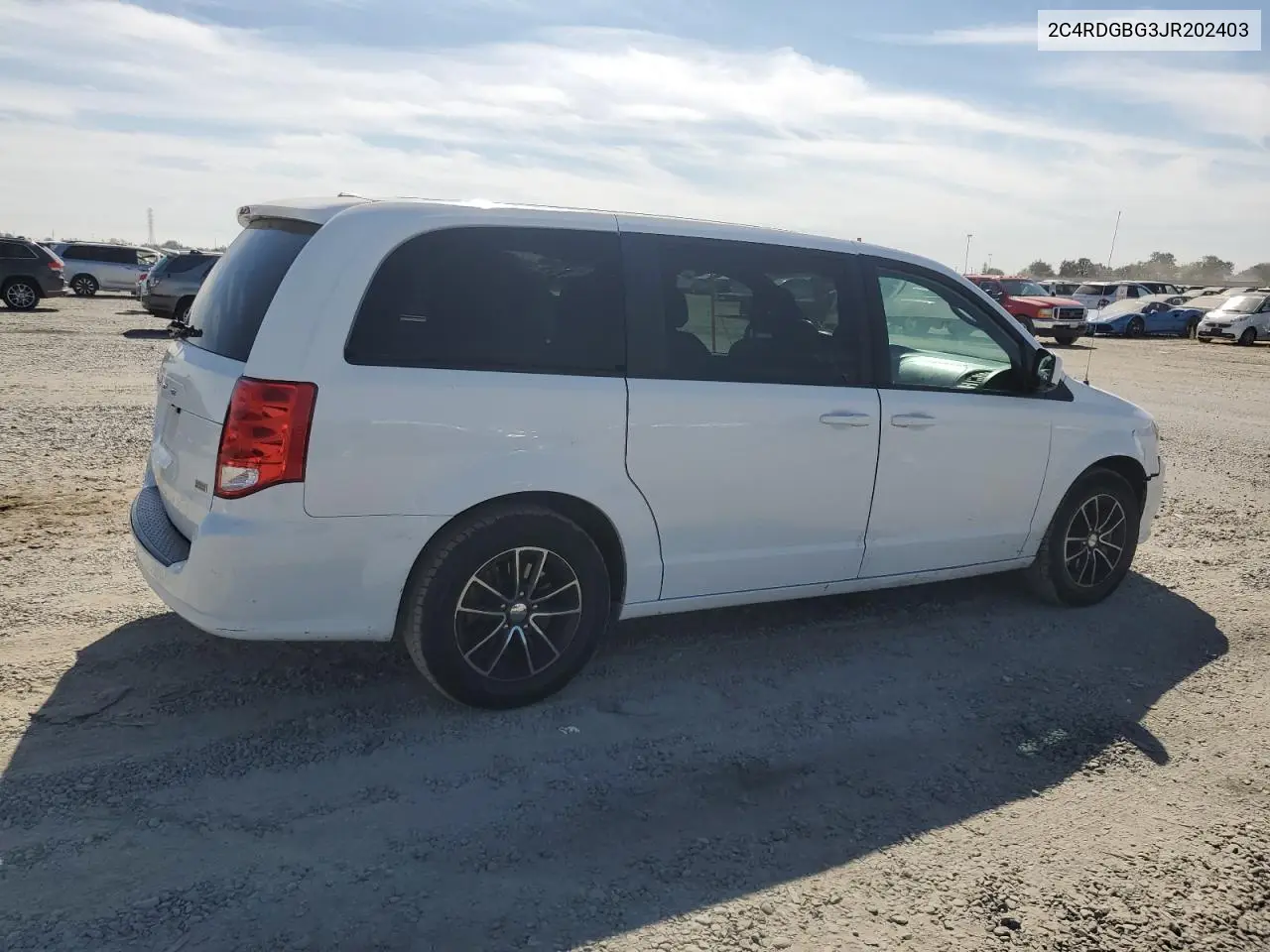 2018 Dodge Grand Caravan Se VIN: 2C4RDGBG3JR202403 Lot: 69968645